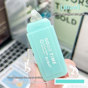 TEMU 1P/4개 양면 접착 펜, 대용량, 잔여물 없음 접착제, 스크랩북, 공예, 신학기 용품, 사무용 문구, 불렛 저널 아트 프로젝트에 적합