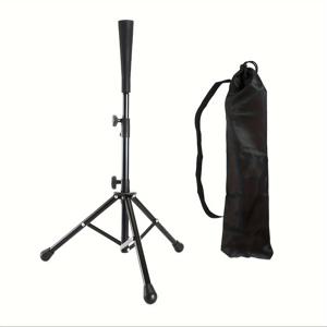 TEMU YIMUWN 조절 가능한 소프트볼 & 야구 배팅 티 - 티볼, 청소년 훈련용 - 내구성 강화, 높이 조절 가능, 안정적인 베이스 & 휴대용 가방 - 코치 & 초보자를 위한 휴대용 타격 티