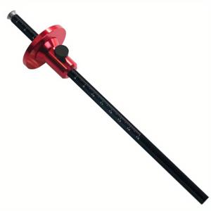 TEMU 알루미늄 목공 마킹 게이지 (인치 및 밀리미터 겸용), 선 마킹, 평행선 그리기, 조인트 측정 도구, 전기 불필요, 목공 선물로 완벽.