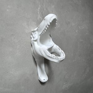 TEMU 1pc 레트로 공룡 모양 칫솔 홀더 - 벽걸이형, 공룡 및 행성 삽화가 있는 우주 주제 디자인, 내구성이 뛰어난 플라스틱, 전원 필요 없음 - 독특한 홈 데코 및 가족 및 친구를 위한 생일/휴일 선물, 공룡 방 장식, 우아한 액세서리, 재미있는 디자인