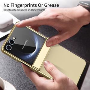 TEMU 삼성 플립 7용 새로운 AG 매트 접이식 케이스, 편안한 느낌과 스타일리시한 고급스러운 디자인, 단색 및 다양한 비즈니스 선택 가능