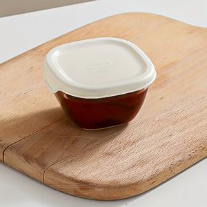 TEMU 미니 휴대용 보관 용기 (핫팟 소스, 샐러드 볼, 피클 보관용), 주방 유리 재질