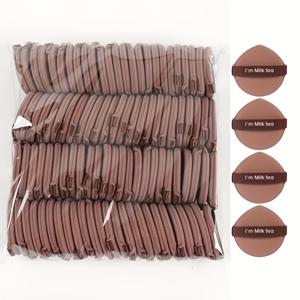 TEMU 50개입 에어 쿠션 뷰티 스펀지 - BB크림, 파운데이션, 컨실러, 블러셔, 아이섀도우용 듀얼 웻/메이크업 스펀지 - 라텍스 프리, 워터 액티베이트, 무향, 모든 라이트 베이지 타입에 적합, 메이크업 스펀지, 도구