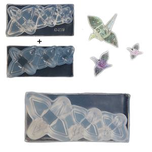 TEMU 미니어처 3D 물고기 몰드 - 고투명 실리콘/레진/레피돌라이트/폴리머 클레이 용해 몰드 - DIY 미니어처 공예용 정교한 현실적인 물고기 비늘 & 뼈 디자인