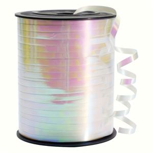 TEMU 228.6m 컬러 화이트 리본 - 얇은 글리터 새틴, 선물 포장, 풍선, 생일, 결혼식 및 크리스마스 공예 장식에 적합, 크리스마스에 최고