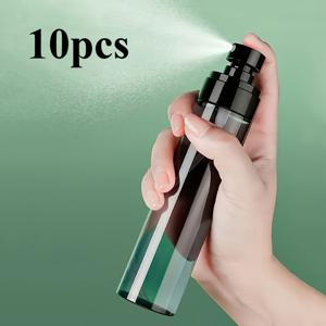 TEMU 10개 세트 4.06oz BPA 프리 플라스틱 스프레이 병 - 알코올, 향수 및 화장품용 - 세척 솔루션, , 에센셜 오일 및 헤어 케어용으로 재충전 가능한 초미세 미스트 스프레이 - 휴대용, 여행에 편리한, 향이 없는, PVC 프리 소재