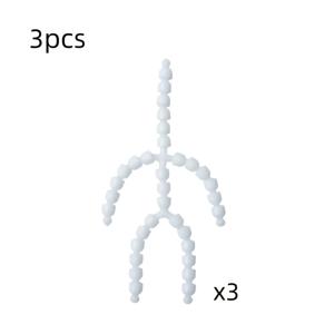 TEMU 조절 가능한 인형 해골 세트 3개 - DIY 인형 바디 캐릭터용 적합한 관절 프레임 고정, 인형 만들기 액세서리