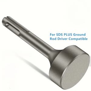 TEMU 1개 SDS Plus 헤비듀티 픽 & 드라이버 - 스퀘어/라운드 샹크 치즐 비트 | 로드용 | 금속 드릴링 | 산업용 강철 | 모든 SDS Plus 회전식 해머 호환