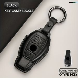 TEMU A, B, C, E, S 시리즈 W204, W205, W212, W213, W176, GLC, CLA, AMG W177 스마트 키 쉘, 커버 포함 차량 액세서리