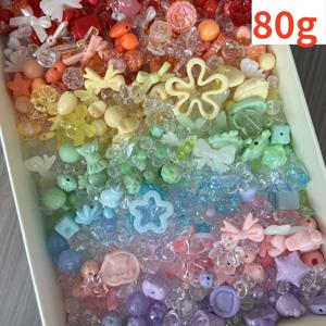 TEMU 80g 초대형 혼합 비즈: 6mm-45mm 대형 가방 | 꽃/별/리본 주얼리 (구멍 포함) | 다양한 사이즈 수제 세트, 주얼리 제작, 선물, 비즈 프로젝트, 장식 비즈, 리본 모양, 고품질 내구성 실 비즈에 적합