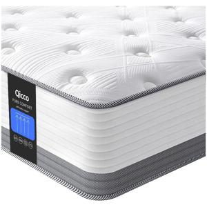 TEMU 스침대 매트리스 무음 포켓스프링 바닥 매트리스 내구성 있고 편안한 바닥 매트, 타타미매트, 침구류, 필수 가구, 휴일 선물용 중간 경도의 매트리스