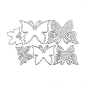 TEMU 나비 커팅 다이 메탈 멀티-스타일 통합 커팅 다이 DIY 스티커 앨범 공예 다이 카드 스탬핑 다이