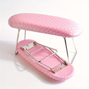 TEMU PU 소재 네일 아트 도구 핸드 베개, 체크 디자인, 손 받침, 팔꿈치 쿠션, 네일 메이크업 도구, 핸드 베개, 진공 청소기, 네일 램프 스탠드, 네일 살롱용 핸드 베개, 핸드 베개 쿠션.