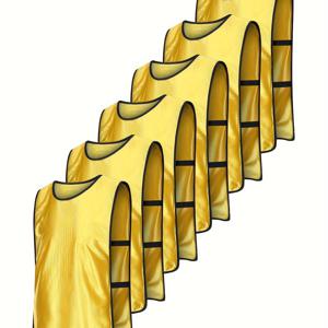 TEMU 6Pcs 운동 훈련 피니 저지 팀 연습 축구 조끼 훈련 비브 스포츠 농구 축구 야구