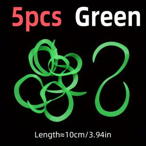 TEMU 엘리브 실리콘 지그 스커트, 5개 혼합 색상 플라이 타잉 재료 스트리머, 스피너베이트, 버즈베이트 - 솔트워터 및 프레시워터용 낚시 루어 액세서리