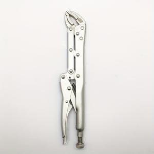 TEMU 12인치 확장 잠금 플라이어 세트, 45도 곡선 자와 - 내구성 있는 탄소강, 방청 니켈 도금, 한 손으로 조이고 트리거 릴리스로 안전한 그립, 수동 도구