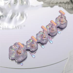 TEMU 신규 네일 초보자 연습용 오로라 레이저 고양이 발톱 네일 디스플레이 스탠드 착용 네일 홀더 네일 지지대 도매