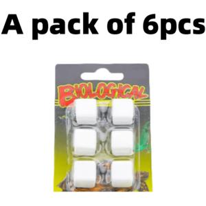 TEMU 새우, 해양 바퀴벌레, 달팽이, 수족관 장식을 위해 설계된 6개의 칼슘 블록 세트입니다. 거북이, 도마뱀, 개구리, 카멜레온과 같은 파충류에게 적합한 천연 칼슘 khoáng chất이며, 건강한 서식지 및 수족관 용품을 촉진합니다.