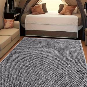 TEMU 1개 캠핑 매트, 야외 러그, 두꺼운 인조 잔디 매트, 내구성 강한 정원 매트, 수영장 옆 매트, 두꺼운 파인애플 링 바닥 매트, 세탁기 사용 가능한 바닥 매트, 여름용 바닥 매트|캠핑매트