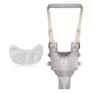 TEMU 1개 통기성 바구니형 유아 벨트, 베이비 조끼, 유아 캐리어, 핸드헬드 유아 보조기, 유아 워커 안전 벨트, 보조 벨트, 유아 걷기 훈련 도구, 여름 특별 유아 벨트