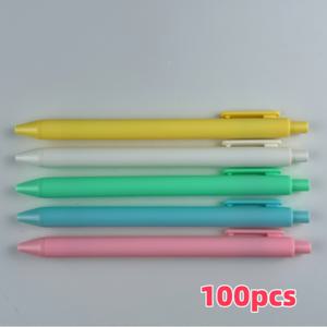 TEMU 100개 맞춤형 모티베이션 마카롱 볼펜 세트 (블랙 잉크) – 개학 시즌, 크리스마스 & 파티에 완벽한 선물, 기업 로고 옵션 가능