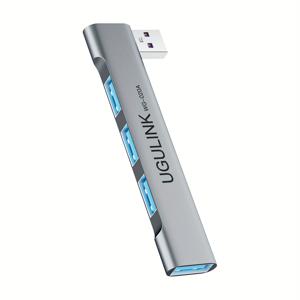 TEMU UGULINK 무선 4-in-1 타입-C 허브, USB 3.0 확장 독, 플래시 드라이브, 노트북 키보드 & 마우스 하드 드라이브용