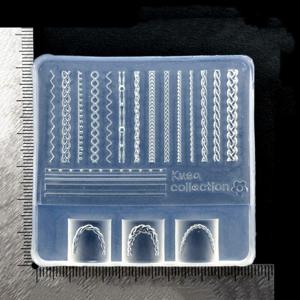 TEMU 3D 레이스 네일 몰드 실리콘 도구 프렌치 실크 네일 아트 레진 몰드 액세서리 용품