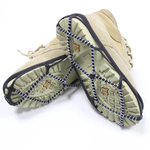 TEMU 2개입 블랙 업그레이드 미끄럼 방지 신발 (실버 체인 포함) | TPE 소재, 먼지 방지 디자인, 하이킹, 낚시, 등반, 스키에 적합