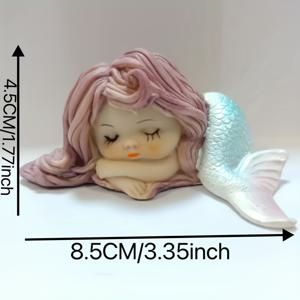 TEMU 봄과 여름 바다 인어 공주 피규어 수족관 장식 테마 오너먼트 어항 풍경 레진 공예 선물 데스크탑 오너먼트 차량 오너먼트, 인어 정원, 인어 피규어, 인어 장난감, 수족관 액세서리, 수족관 테라리움 액세서리, 어항 오너먼트, 수족관 장식, 수족관 내부 장식, 어항 장식, 어항 액세서리 및 장비, 수족관 장식 제품