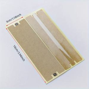 TEMU 100개 자체 접착식 밀봉 스티커, 직사각형 매트 핏, 단용 종이 밀봉 라벨, 안전한 포장 및 우편 - 배송 상자, 패키지 및 우편에 적합, 배송 용품 | 안전한 밀봉 | 쉬운 적용