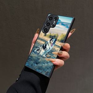 TEMU 휴대폰 케이스 - 커스터마이징 가능한 귀여운 반려동물 폰 케이스, 이미지 맞춤형 마그네틱 보호 커버, 삼성 S20-S25 시리즈 폰 호환, 나만의 독특한 폰 케이스 디자인, 무선 충전 지원.