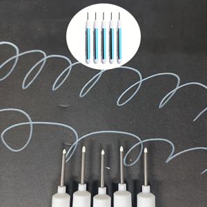 TEMU 1/5/10개 흰색 마킹 펜 0.7mm 중간 팁, 미술 프로젝트, 재봉, 드로잉, 암석 페인팅, 세라믹, 나무, 플라스틱, 금속, 캔버스 공예용 페인트 펜