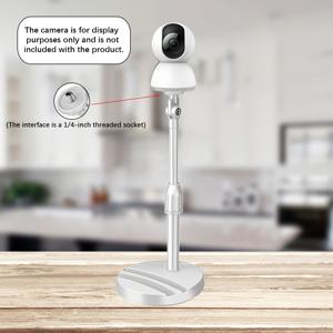 TEMU 조절 가능한 데스크탑 확장형 감시 카메라 마운트, 보안 카메라 및 모니터용 홈 사용|홈캠