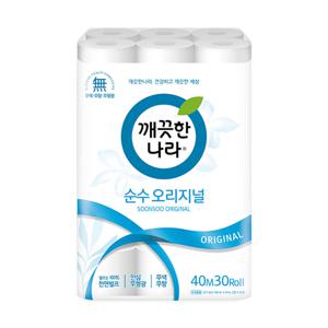 TEMU 순수 오리지널 40m 30롤