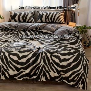 TEMU 제비무늬 이불 커버 세트, 초극세사 워터 워시 플란넬, 대형 더블 침대 이불 세트, 싱글 침대 이불 세트, 다양한 사이즈로 제공, 이불 커버 1개 및 베갯잇 2개 포함.