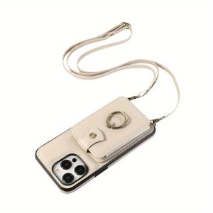 TEMU 아이폰 17/16e/16/15/14/13/12/11 프로 맥스 SE 2020/SE 2022/X/XS/XR/XS 맥스 16플러스 15플러스 14플러스 7/8플러스 17에어 케이스 지갑형 카드홀더, 360°회전 핑거링 홀더 킥스탠드, RFID 차단 충격방지 보호 커버|아이폰케이스