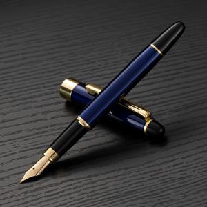 TEMU 1개 문구 선물 스테인리스 스틸 만년필 0.5mm 팁, 비즈니스용 럭셔리 메탈 캘리그라피 펜