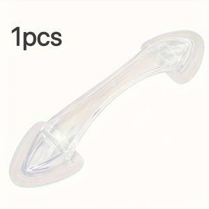 TEMU 4계절에 적합한 자체 접착식 창문 및 냉장고 문 손잡이, 드릴이 필요 없는 안전 유리 슬라이드 노브, 냉장고 및 캐비닛 사용을 위한