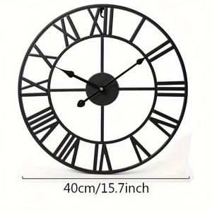 TEMU 철제 로마 벽시계|시계