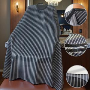 TEMU 헤어 스타일링을 위해 디자인된 대형 블랙 이발 가운 1개. 조절 가능한 넥 스냅 패스너가 특징이며, 가볍고 살롱 및 가정용 이발에 적합합니다. 남녀를 위한 스타일리스트에게 필수품입니다.