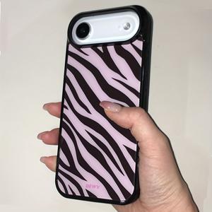 TEMU 휴대폰 케이스 - 지퍼 아크릴 폰 케이스, 아이폰 17Promax, 17Pro, 17, 16, 15, 14, 13, 12, 11 Pro Max 호환 디자인. 글로시 마감, 충격 방지 소프트 백 커버 특징