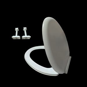 TEMU 화이트 V형 변기 시트, 범용 두꺼운 변기 커버, 가정용 빈티지 변기 시트 커버, 슬로우 다운 탑로딩 변기 플레이트, 변기 시트, 변기 커버, 변기 액세서리 교체 부품|변기부속품|변기커버