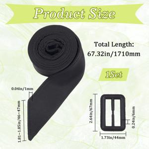 TEMU 1개 여성 트렌치 코트 벨트, 길이 67인치, 넓은 타이 허리 벨트와 버클로 코트 대체용으로 디자인되었습니다.