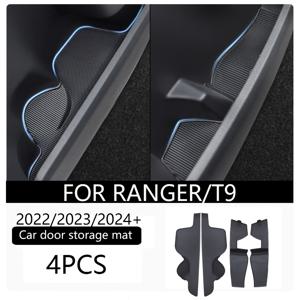 TEMU 포드 레인저 T9 포도어 트렁크 매트 미끄럼 방지 매트 도어 수납 매트 2022 2023 2024 2025+ 호환