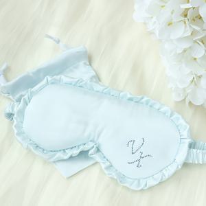 TEMU 2개 맞춤 이름 러플 아이 마스크와 보관 가방 세트 커스텀 모노그램 수면 마스크 개인화된 부드러운 아이마스크 웨딩 파버 광택 있는 모조 귀여운 러플 수면 마스크 세트 여성용 브라이덜 메이드 선물, 크리스마스에 가장 적합