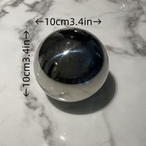 TEMU 304 스테인리스 스틸 롤링 볼 1개 - 피자, 만두, 반죽용 새로운 롤링 핀 - 다기능 가정용 롤링 도구