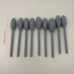 TEMU 9피스 오벌 텍스처 스탬프 세트 - 클레이, 마스크 제작 및 공예용 정교한 조각 도구, 무전하, 내구성 있는 공예 필수품|정교한 디자인|공예 용품