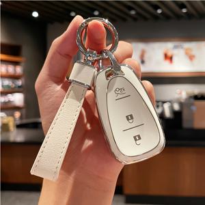 TEMU 쉐보레 온익스, 에퀴노ックス, 올란도, 크루즈, 스파크, 쏘닉, 캠아로, 볼트, 볼트 EV, 트랙스, 말리부, , 트래버스, 시커 등 모델용 TPU 차량 키 케이스 커버 (가죽 버클 포함)