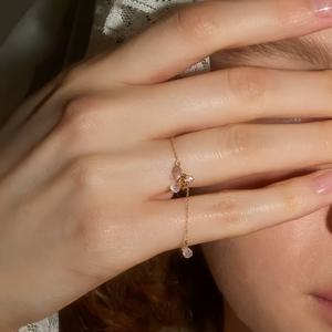 TEMU 스타일리시하고 미니멀한 다용도 퍼플 비즈 펜던트 링 - 라이트 럭셔리, 니치 빈티지 디자인 - A18