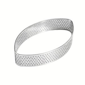 TEMU 6개, 올리브 모양 무스 링, 스테인리스 스틸 케이크 몰드, 포켓 무스 및 디저트 링을 위한 다기능 창의적인 베이킹 도구, 쿠키 몰드, 과일 타르트 몰드